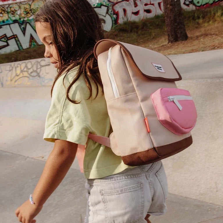Hello Hossy rugtas beige/pink