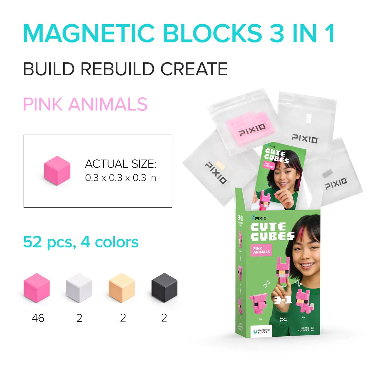 Pixio Cute Cubes