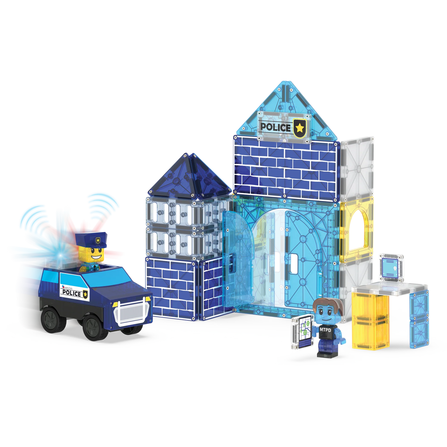 Magnatiles Police station