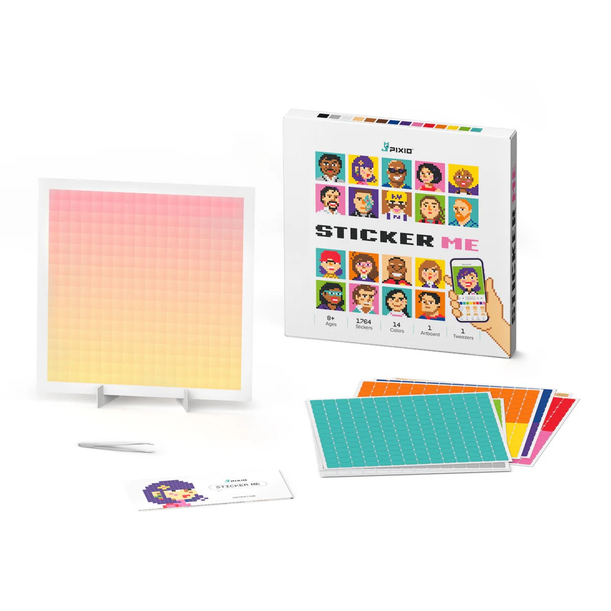Pixio Sticker Me 1x artboard