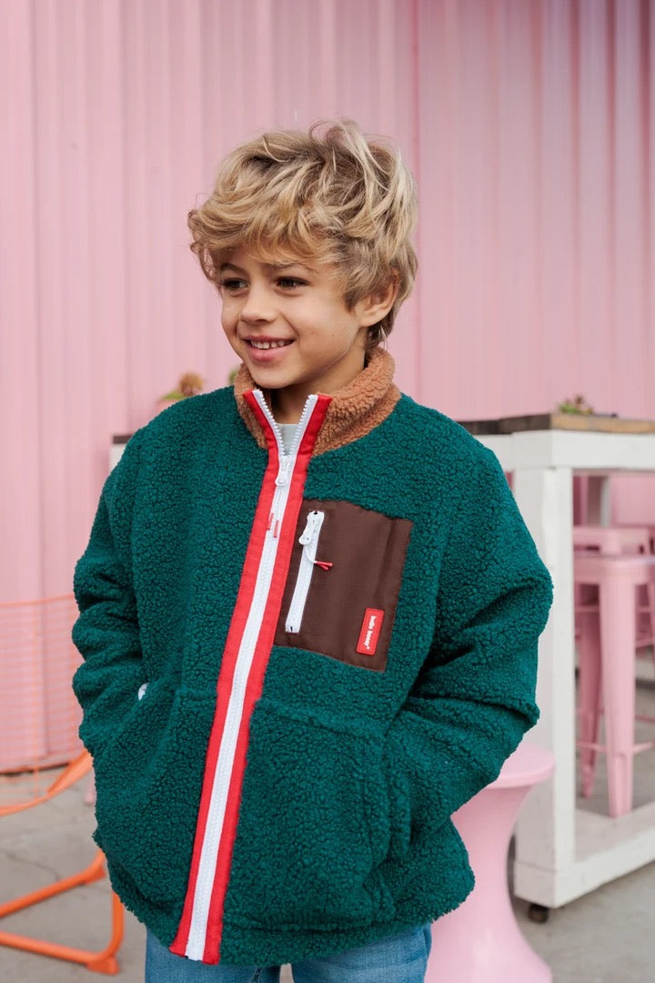 Hello hossy fleece jas